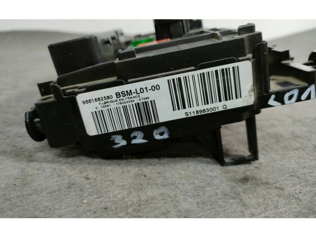 Pojistková skříňka Řídící jednotka BSM 9661682580, S118983001Q   Peugeot 407 2006
