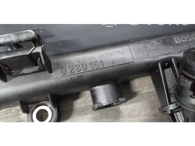 Vstřikovací lišta 0280151250   Fiat Punto Evo     