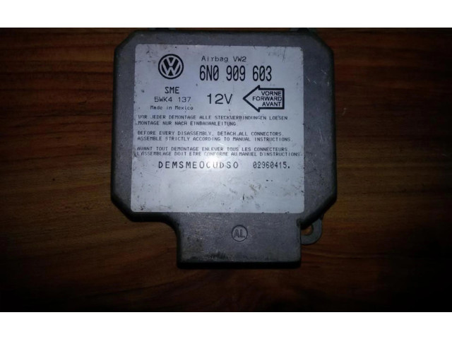Блок подушек безопасности 6N0909603, 5WK4137   Volkswagen Vento