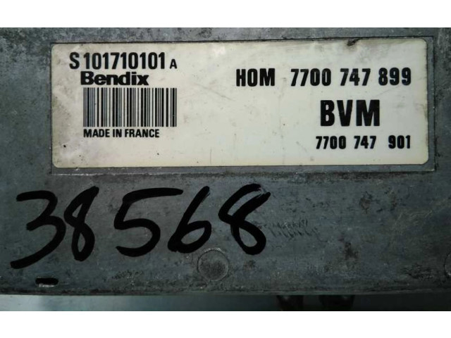 Řídící jednotka 7700747901, 38568   Renault 21 1989