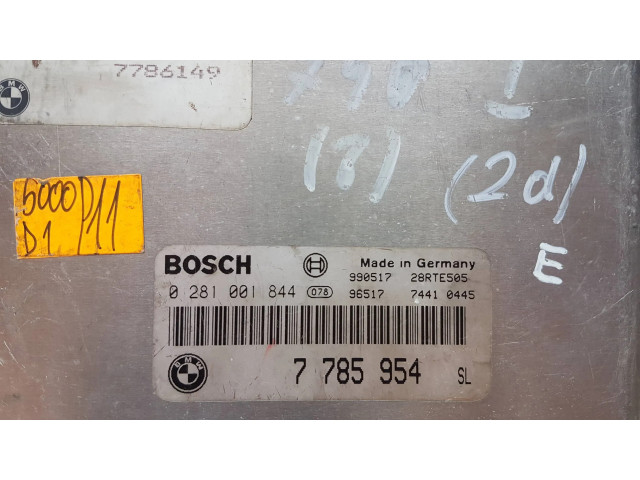 Řídící jednotka 7785954, 0281001844   BMW 7 E38 2000