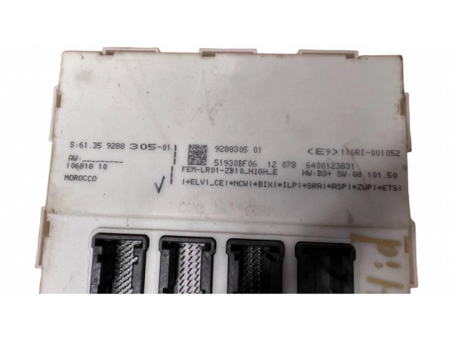 Блок предохранителей  9288305, 6400123831   BMW 3 F30 F35 F31    
