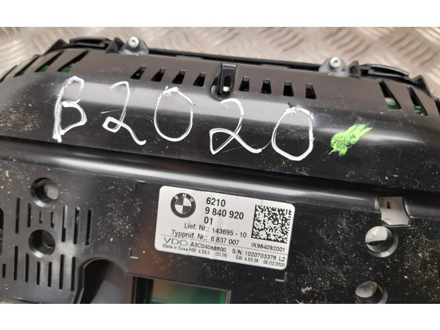 Спидометр (приборный щиток) 9840920   BMW X2 F39 2.0 