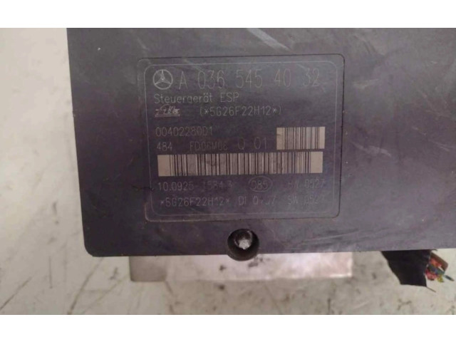 Jednotka ABS A0365454032   Mercedes-Benz C W203 