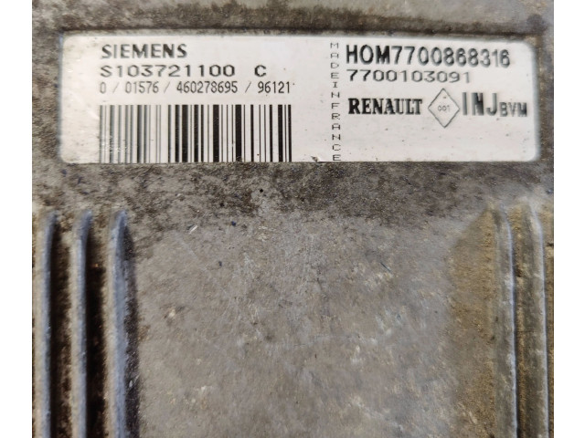 Řídící jednotka 7700868316, 7700103091   Renault Safrane 1999