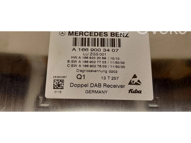 Блок управления голосом 1669003407, A1669003407   Mercedes-Benz CLS C218 X218