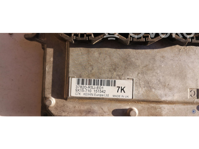 Řídící jednotka 37820-RSJ-E01, 37820-RSJ-E01 9X15-710 151542   Honda Civic 2005