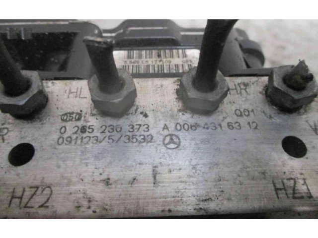 Jednotka ABS 64316312, 64316312   Mercedes-Benz  W169 2004