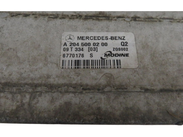 Интеркулер  A2045000200, A2045000200   Mercedes-Benz E W212 