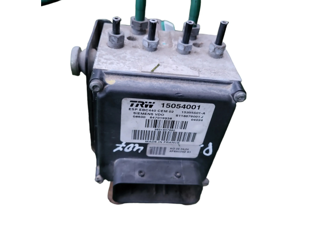 Jednotka ABS 9651857880, 15054001   Peugeot 407 2003