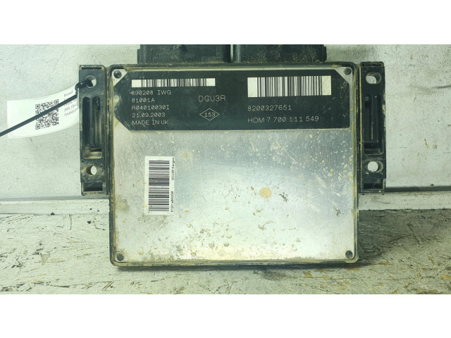 Řídící jednotka 8200327651, 7700111549   Renault Kangoo I 2004