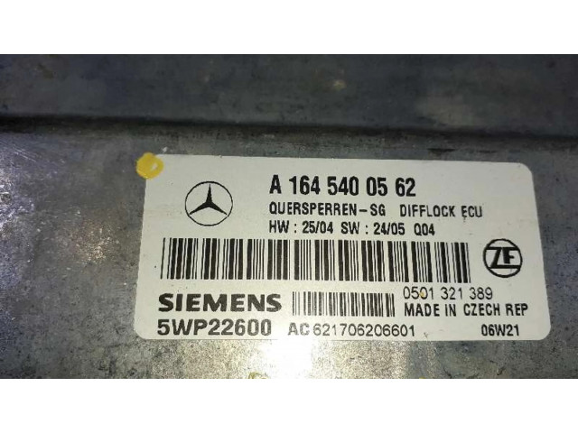 Блок управления коробкой передач A1645408762, A1645400562   Mercedes-Benz GL X164