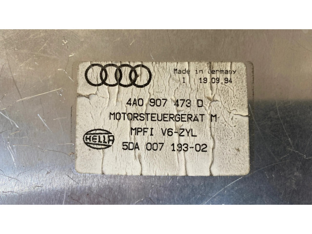 Блок управления двигателя 4A0907473D, 5DA00719302   Audi A6 S6 C4 4A