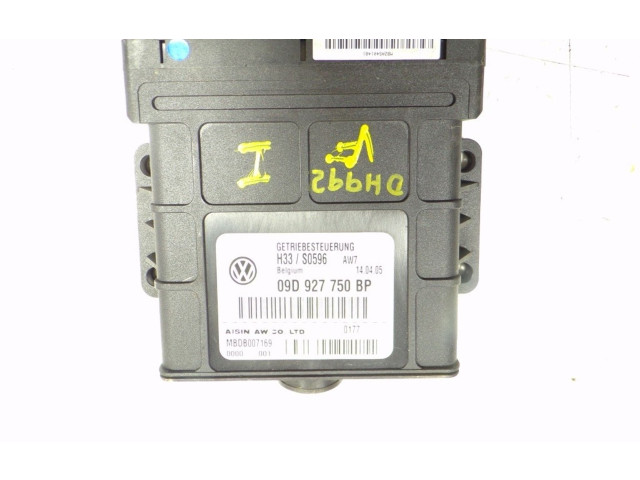 Блок управления 09D927750DQ, 09D927750BP   Volkswagen Touareg I