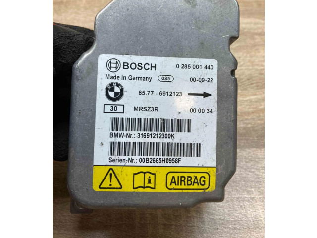Блок подушек безопасности 6912123   BMW 3 E46