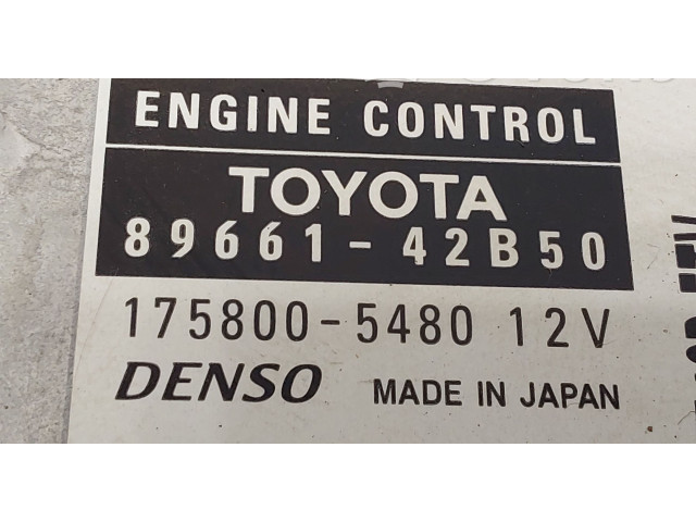Комплект блоков управления 8966142B50, 8978042050   Toyota RAV 4 (XA20)