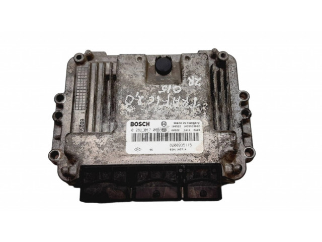 Řídící jednotka 0281017065, 8201105714   Renault Trafic II (X83) 2012