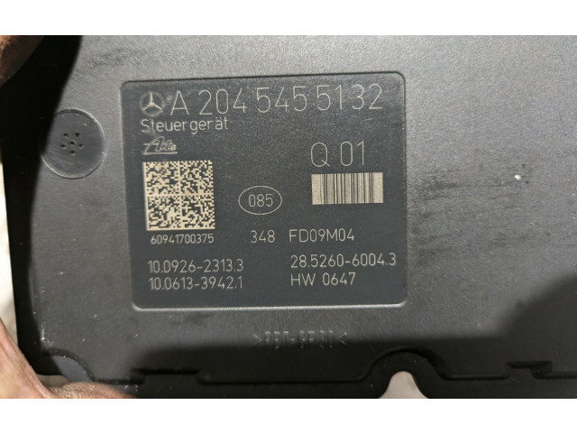 Jednotka ABS A2045455132   Mercedes-Benz C W204 2009