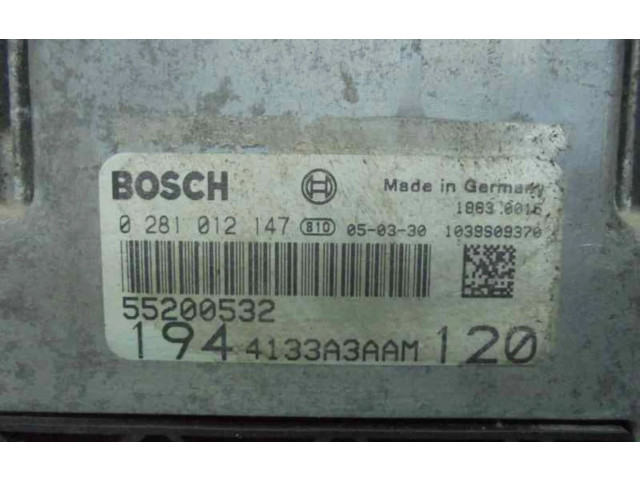 Řídící jednotka 55206809   Fiat Croma 