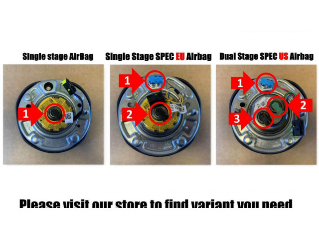 Volant BMW 7 G11 G12 2016 32308008186, 32307855723  