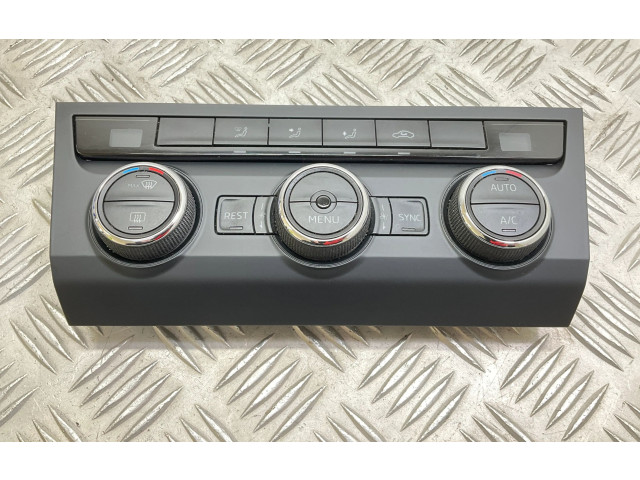 Блок управления климат-контролем 3V0907044AQ, 3V0820075   Skoda Superb B8 (3V)