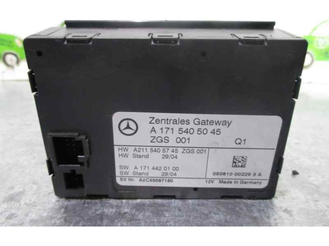 Блок комфорта A1715405054, A2C53097180   Mercedes-Benz SLK R171   