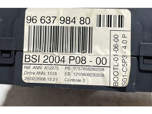Řídící jednotka 0281014359, 0281014359   Peugeot 807 2008