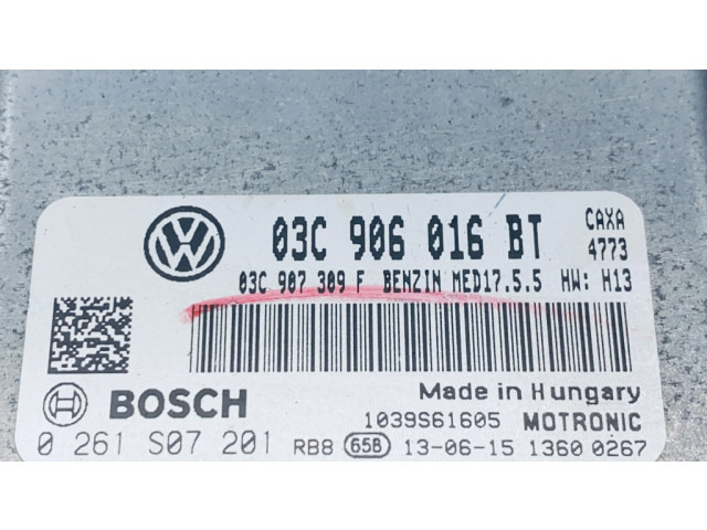 Řídící jednotka 03C906016BT, 03C907309F   Volkswagen Jetta VI 2013