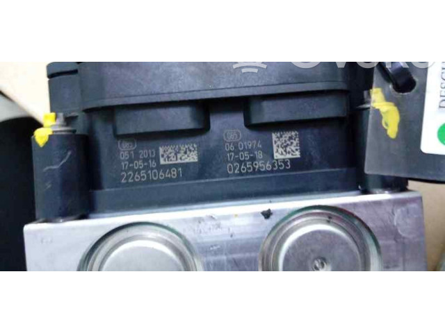 Jednotka ABS 9825549780, 0265956353   Peugeot 308 2017