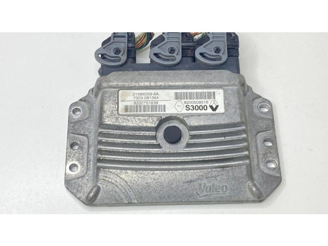 Řídící jednotka 8200509516, 8200751638   Renault Megane II 2009