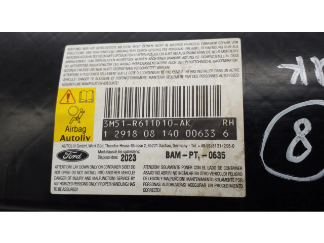 Подушка безопасности в сиденье 3M51R611D10AK   Ford C-MAX I