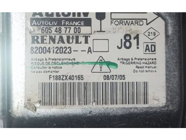 Блок подушек безопасности 8200412023, 605487700   Renault Espace -  Grand espace IV