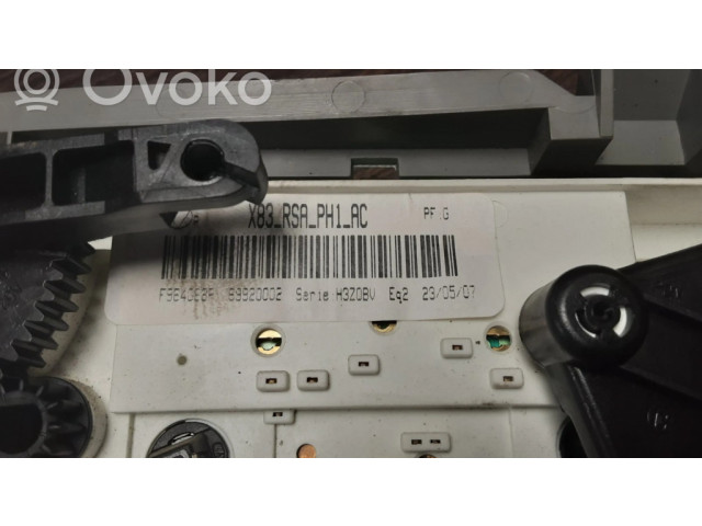 Блок управления климат-контролем X83RSAPH1AC, 69920002   Nissan Primastar
