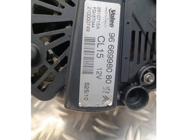 Генератор 9666998080, 2610715A   Peugeot 5008      