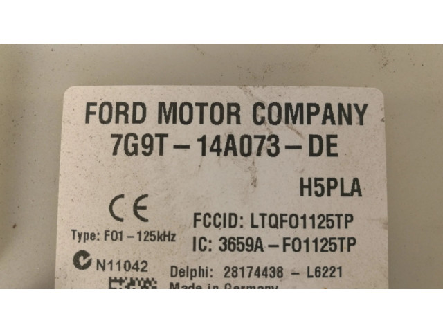 Блок предохранителей  7G9T14A073DE   Ford Mondeo MK IV    