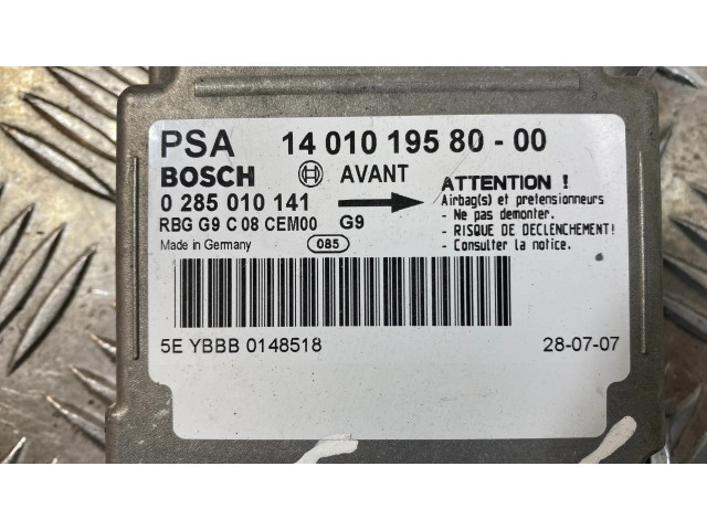 Блок подушек безопасности 1401019580, 0285010141   Citroen Jumpy