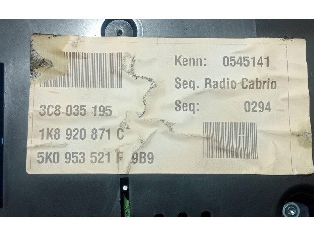 Панель приборов 1K8920871C   Volkswagen Scirocco       