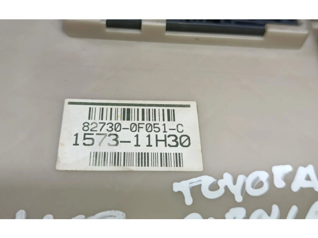   Pojistková skříňka 827300F051C, 827300F051C   Toyota Verso 2011