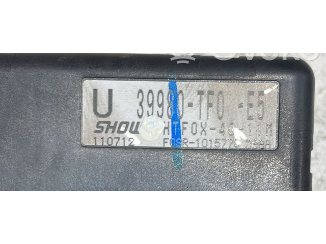 Vstřikovač 39980-TF0, 39980-TF0   Honda Jazz     