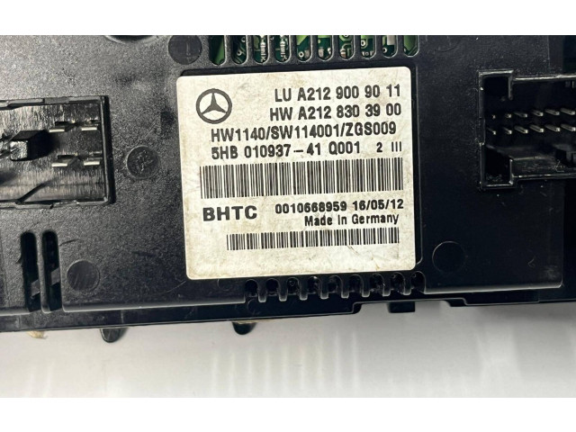 Блок управления климат-контролем A2129009011, 5HB01093741   Mercedes-Benz E W211