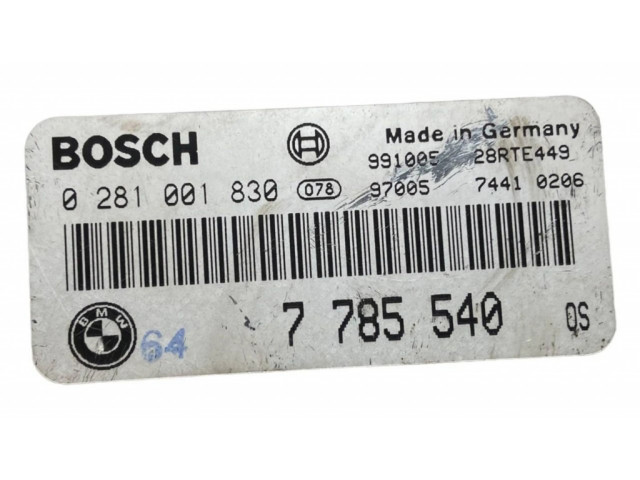 Řídící jednotka 7785540, 13617785540   BMW 3 E30 1988