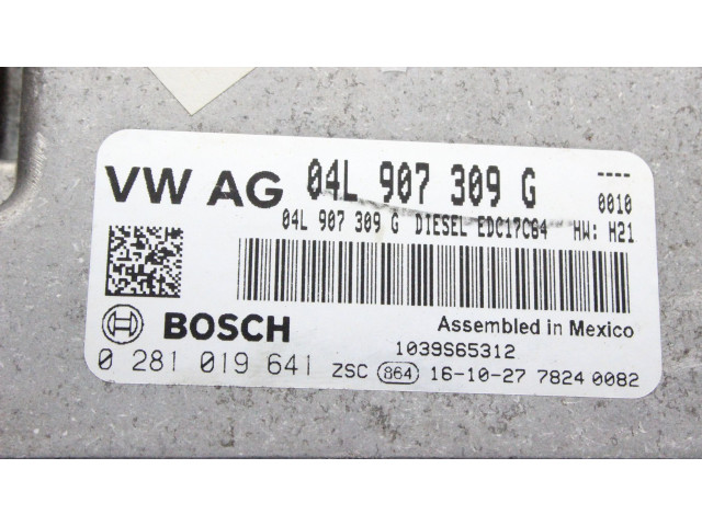 Řídící jednotka 04L907309G, 0281019641   Volkswagen Beetle A5 2017