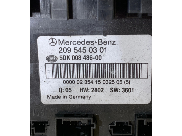 Блок предохранителей 2095450301, 5DK00848600   Mercedes-Benz CLK A209 C209    