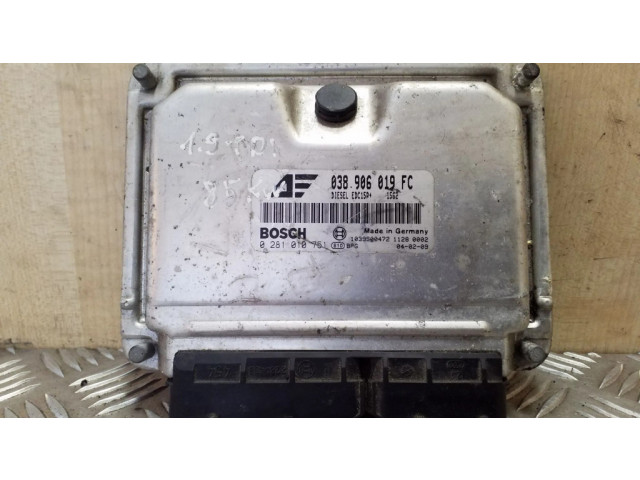 Řídící jednotka 038906019FC, 0281010751   Ford Galaxy 2002
