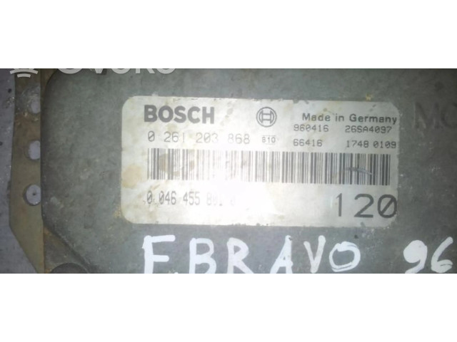 Блок управления двигателя 0261203868, 464558010   Fiat Bravo - Brava