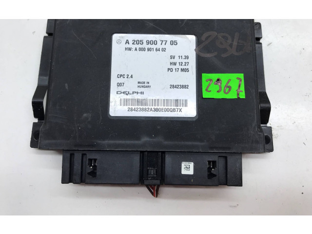 Блок управления коробкой передач A2059007705, A0009016402   Mercedes-Benz C W205