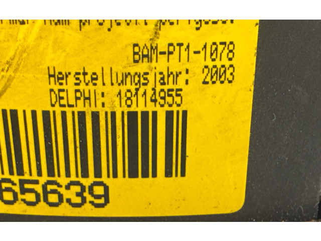 Подушка безопасности водителя 18114955, BAMPT11078   Vauxhall Meriva A