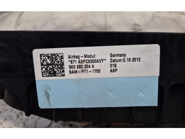 Надувная подушка для пассажира 5K0880204A   Volkswagen Tiguan 2012