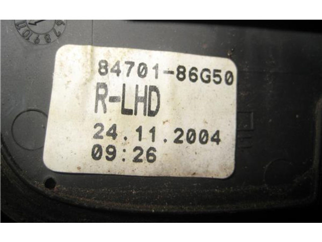 Zpětné zrcátko  Suzuki Ignis 2003  8470186g50  