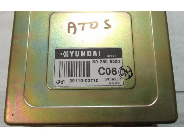 Блок управления двигателя 3911002710, S02808200   Hyundai Atos Classic
